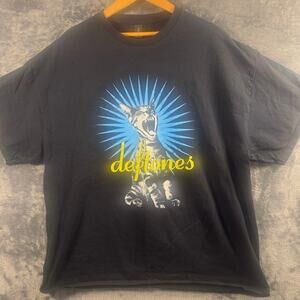 Band Tee x Deftones "Owl and Skull" 2025 Graphic Tour T-Shirt Men’s 2XL Black